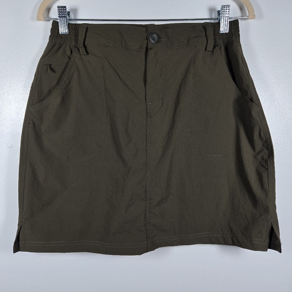 Willit Olive Green Outdoor Hiking Camping Skort Womens Size Small - Picture 2 of 16